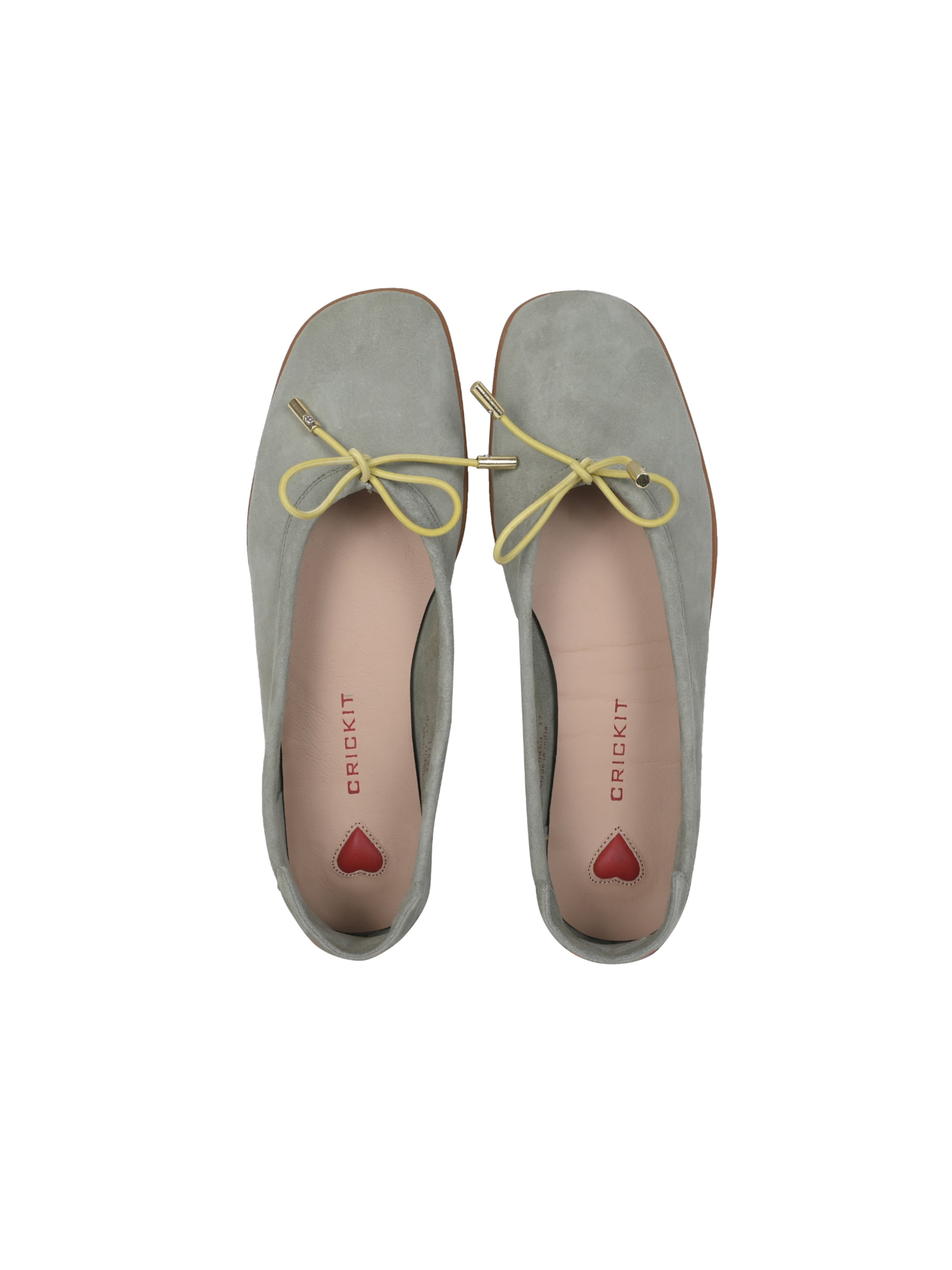Crickit Ballet Flats ' OMEGA ' in Green