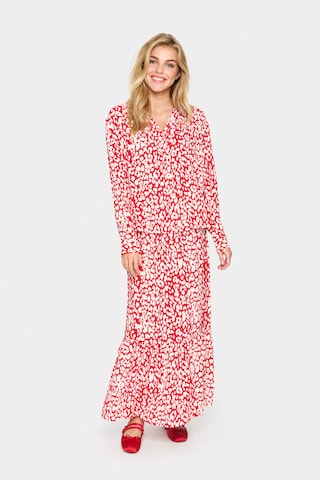 SAINT TROPEZ Bluse 'Zvea' in Rot