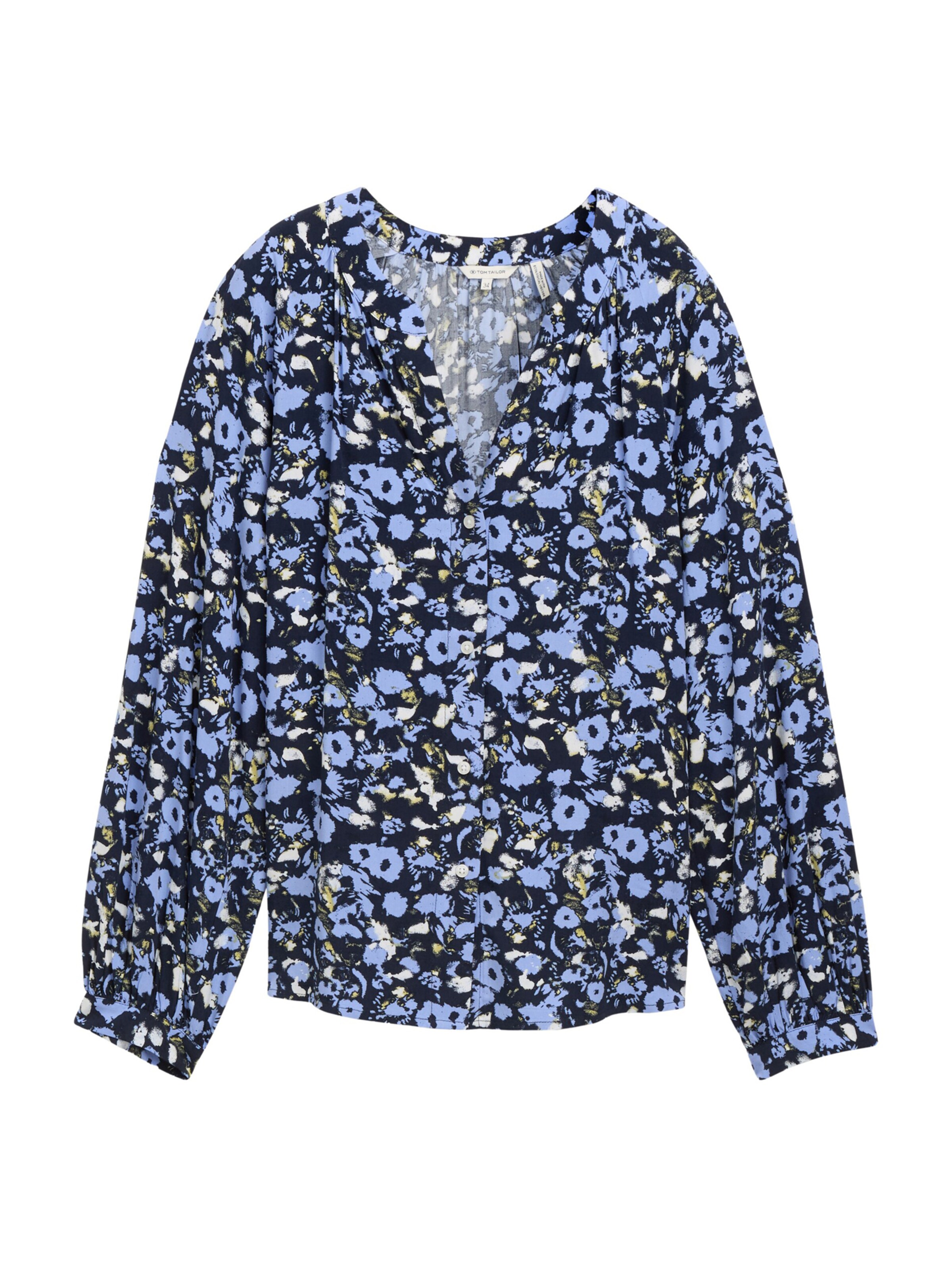 TOM TAILOR Bluse in Blau: Vorderseite