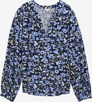 Chemisier TOM TAILOR en bleu : devant