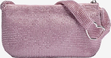 Bershka Handbag in Pink: front