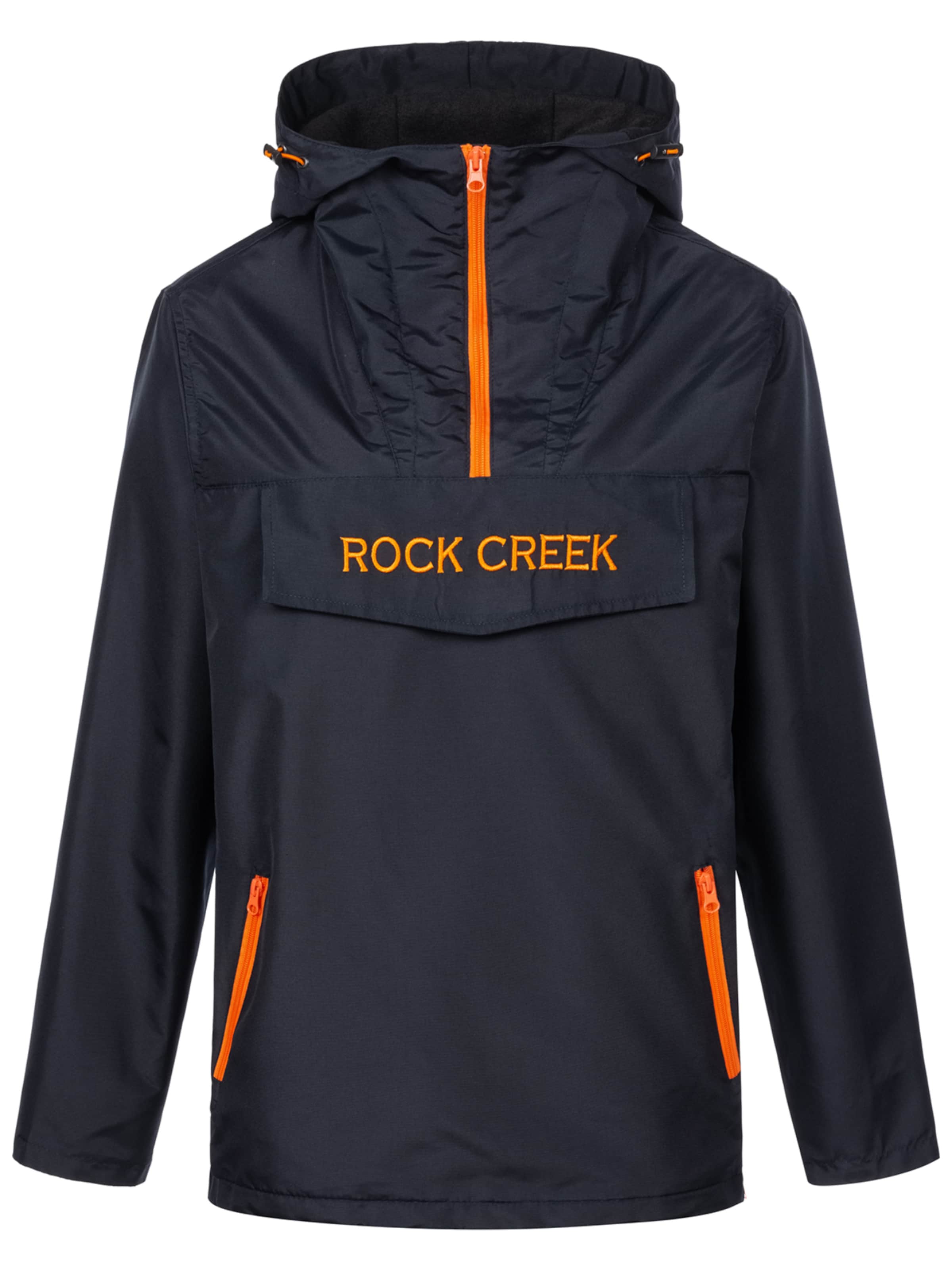 Rock Creek Jacke in navy / orange, Produktansicht
