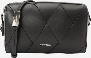 Geantă de umăr de la Calvin Klein pe negru: față