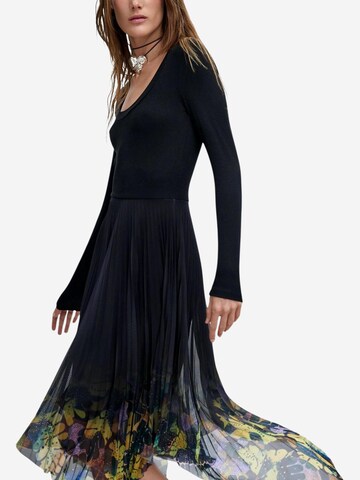 Desigual Jurk 'VEST_ALBA_LACROIX 26WWVK10' in Zwart
