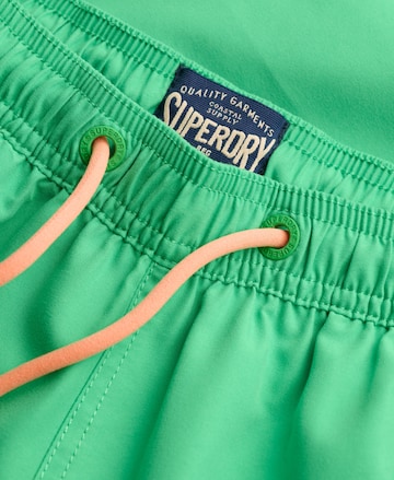 Superdry & Co Zwemshorts in Groen