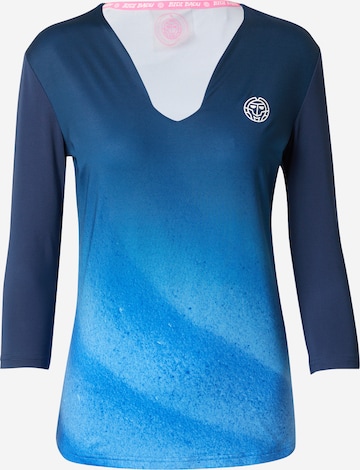 T-shirt fonctionnel 'Beach Spirit' BIDI BADU en bleu : devant