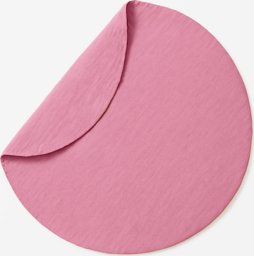 Couverture de bébé PAPATE en rose : devant