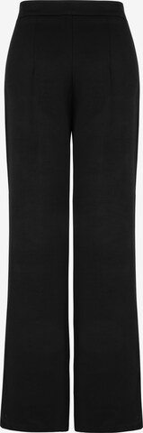 NOCTURNE Bootcut Hose in Schwarz