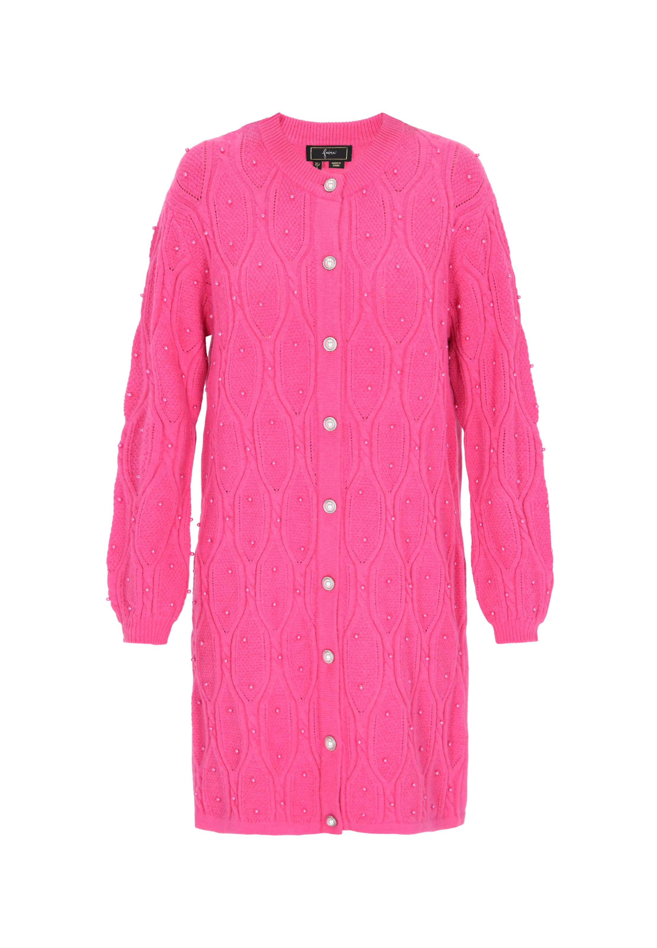 faina - Casaco de malha em rosa: frente