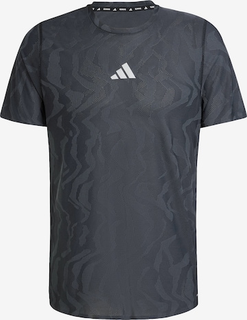 T-Shirt fonctionnel 'Ultimate' ADIDAS PERFORMANCE en noir : devant