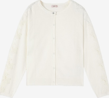 oltre Knit cardigan in White: front