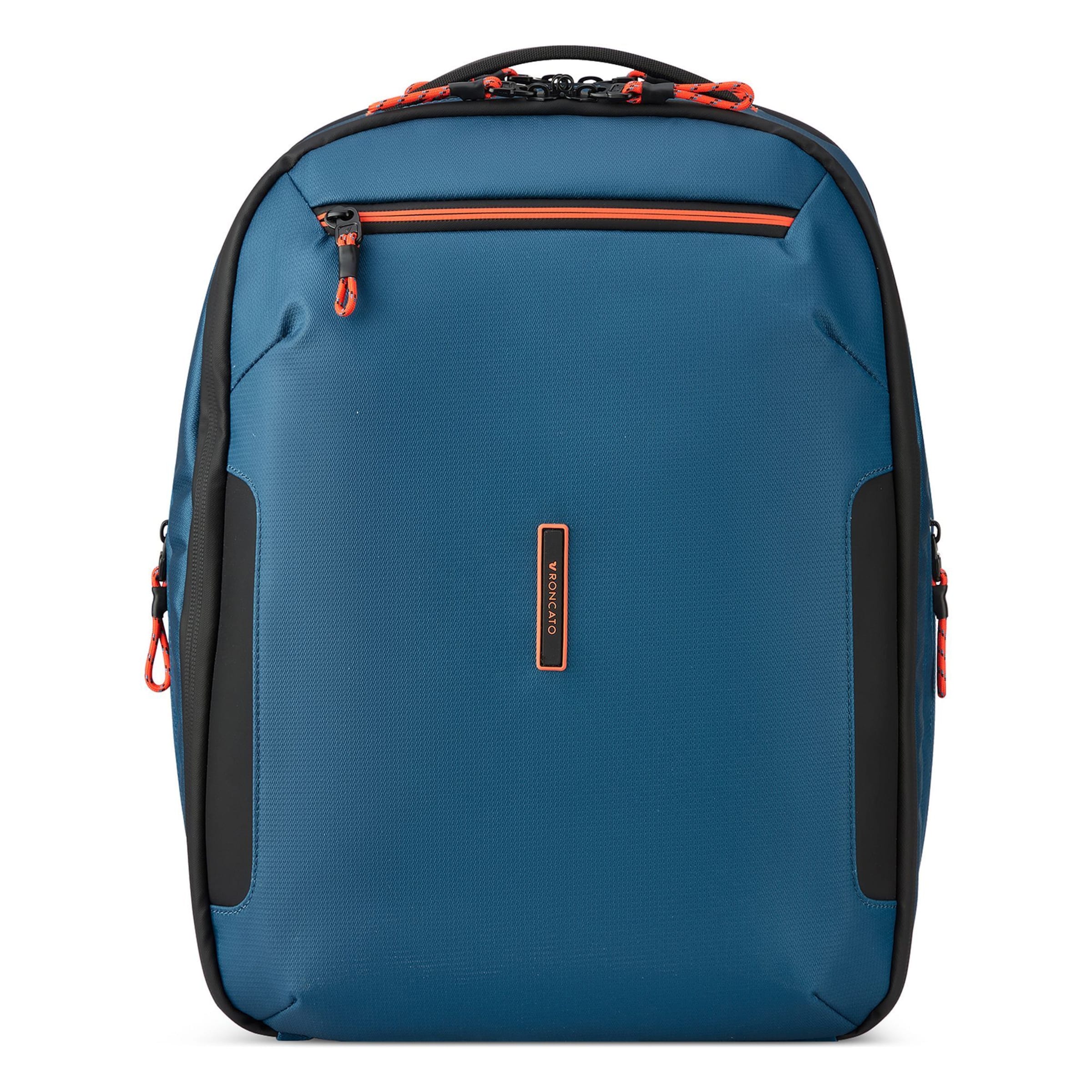 Roncato Rucksack in Blau: Vorderseite