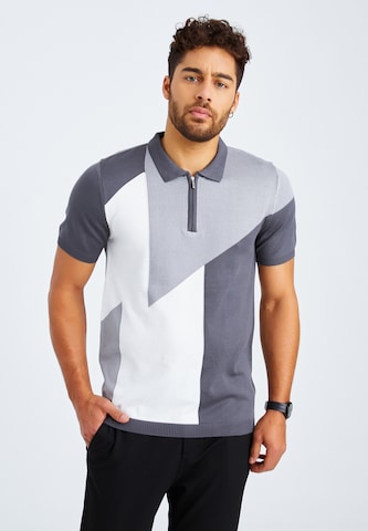 Leif Nelson Shirt in Grey: front