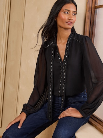 love & roses Blus i svart