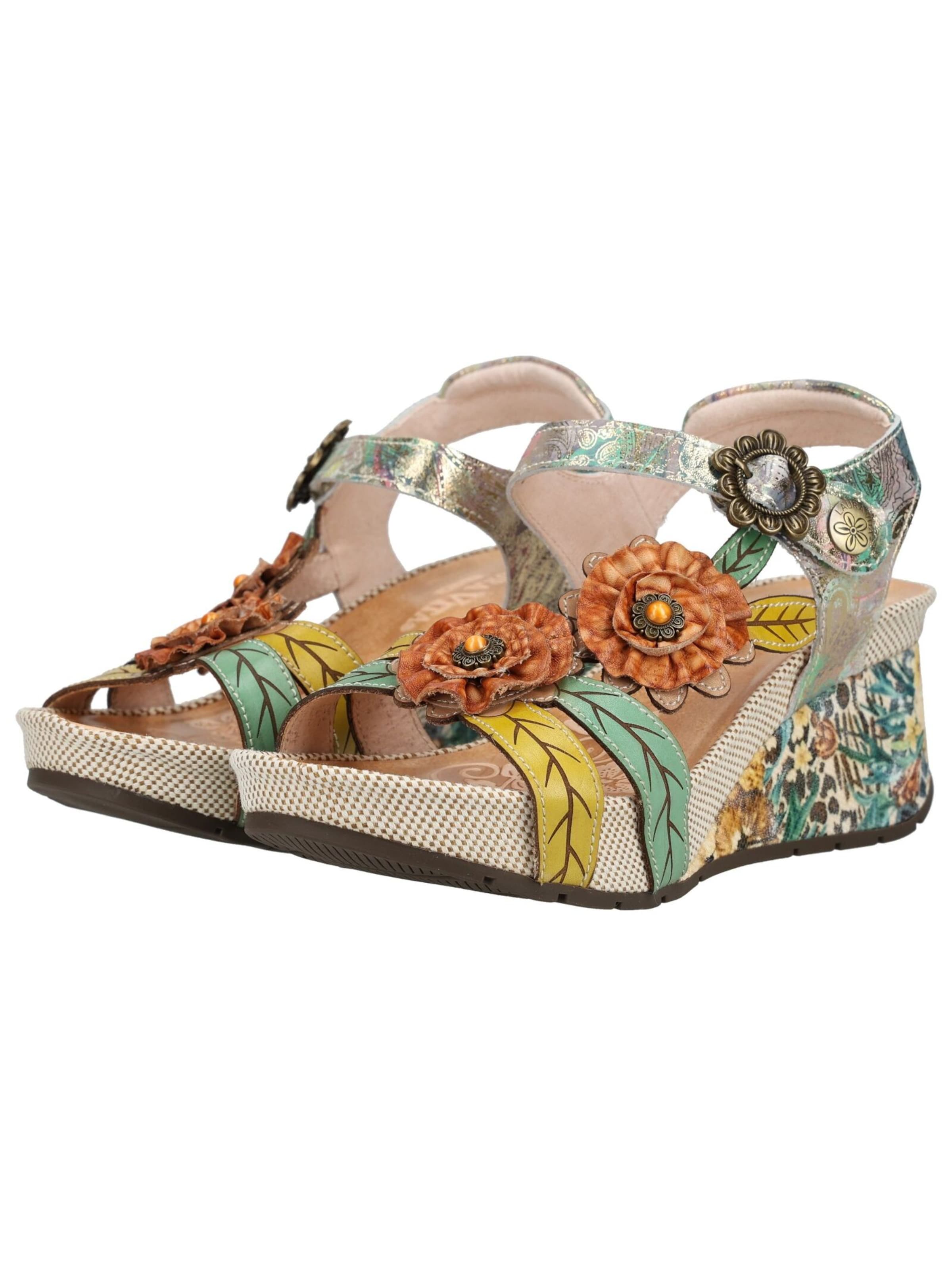 Laura Vita Strap sandal in Beige