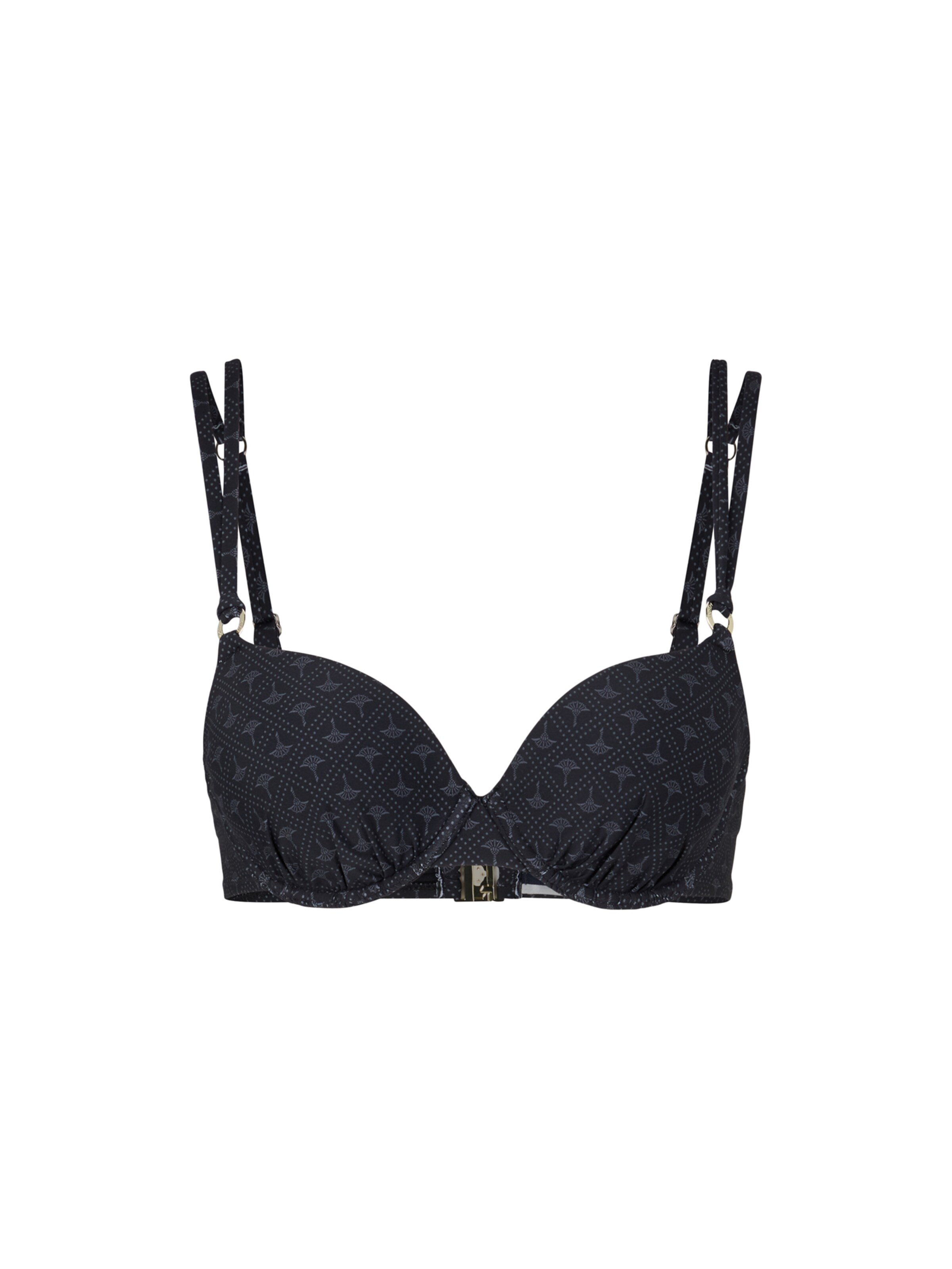 JOOP! T-shirt Bikinitop in Zwart: voorkant