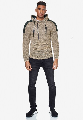 Rusty Neal Sweater 'Knitwear' in Beige