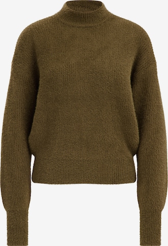 WE Fashion Sweater in Green: front