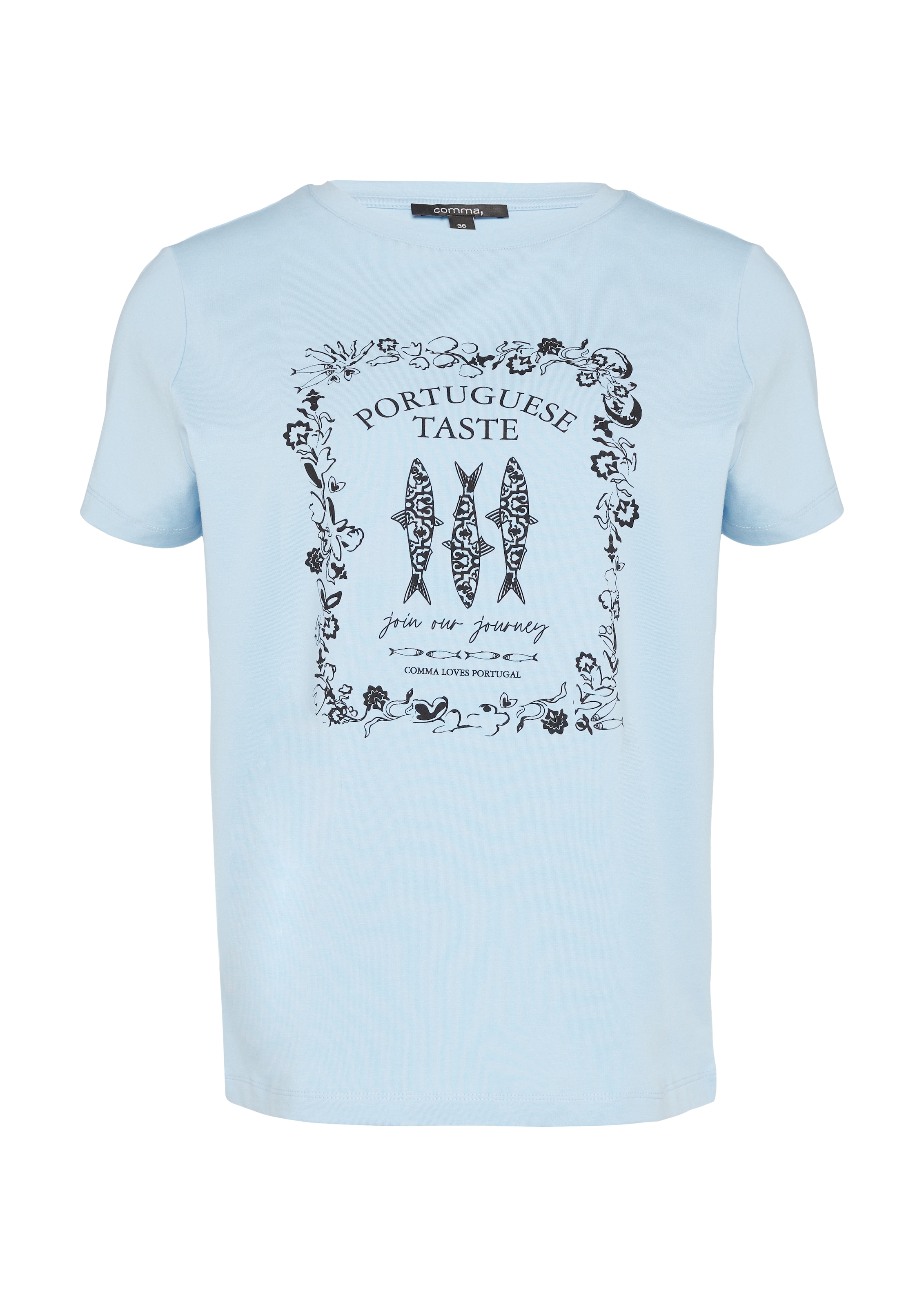 COMMA Särk, värv sinine: eest vaates