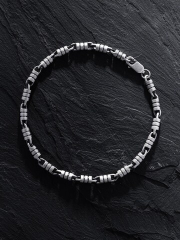 REYTEL Armband 'OND SIRKEL'‌‌‌‌ in Silber: Vorderseite