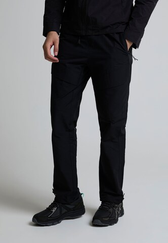 Alessandro Zavetti Regular Cargobroek 'Florenzi 2.0' in Zwart