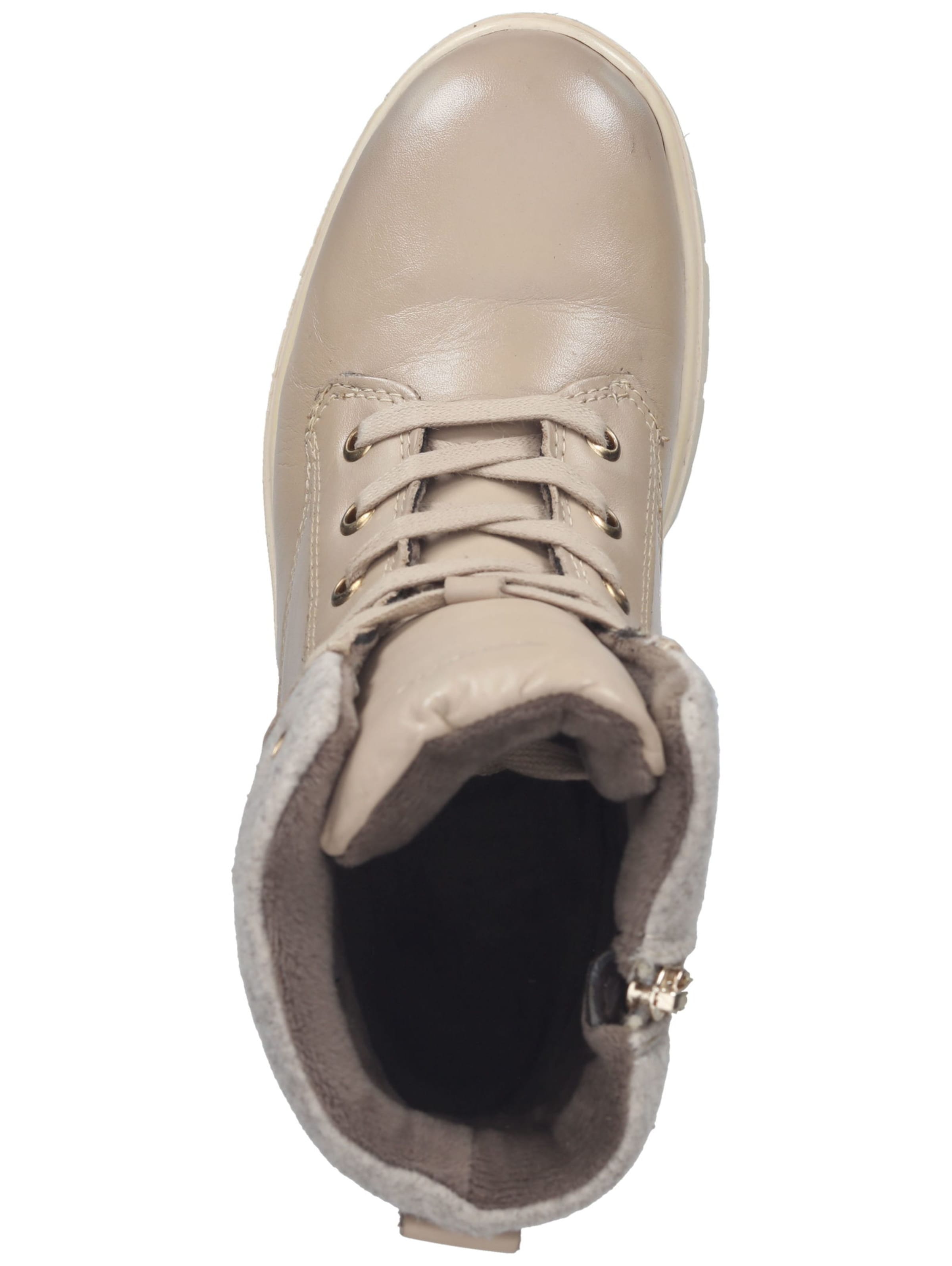 Tamaris Schnürstiefelette in Beige