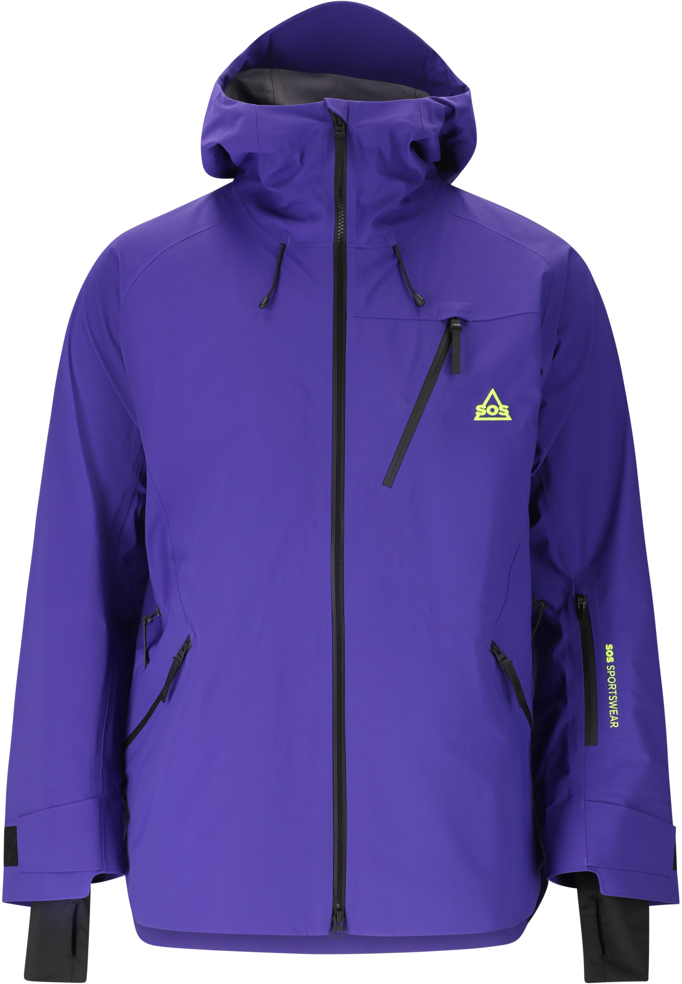 SOS Sportjas 'Unbound' in Blauw: voorkant