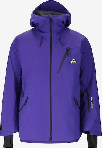 SOS Shelljacke 'Unbound' in Blau: Vorderseite