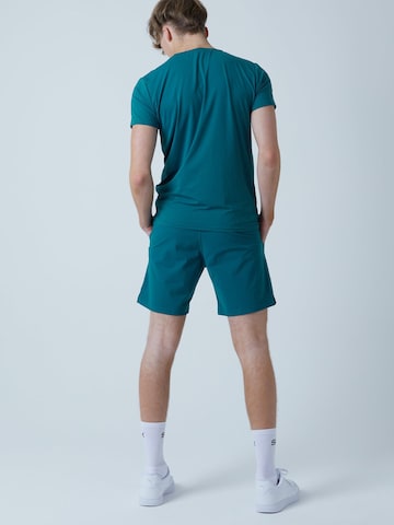 SPORTKIND Regular Workout Pants 'Shorts regular' in Green