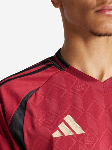 ADIDAS PERFORMANCE - Camiseta de fútbol 'Belgium 24 Home' en rojo
