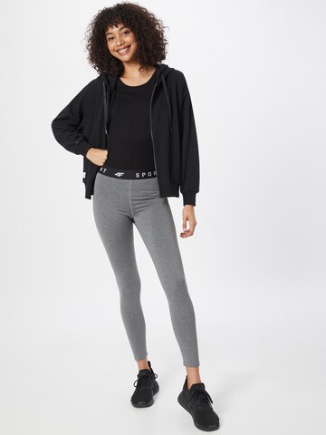 4F Skinny Sporthose in Grau
