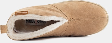 Minnetonka - Botas pelo tornozelo 'Tucson' em castanho