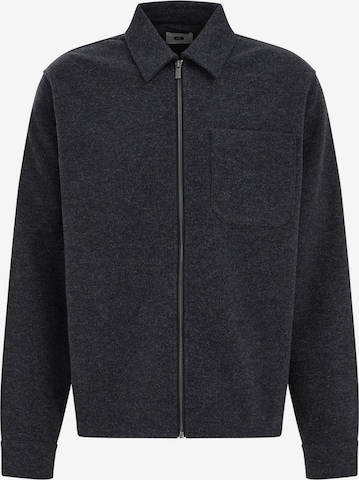 mėlyna WE Fashion Demisezoninė striukė: priekis