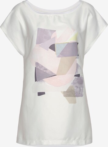 LASCANA Shirt in White: front