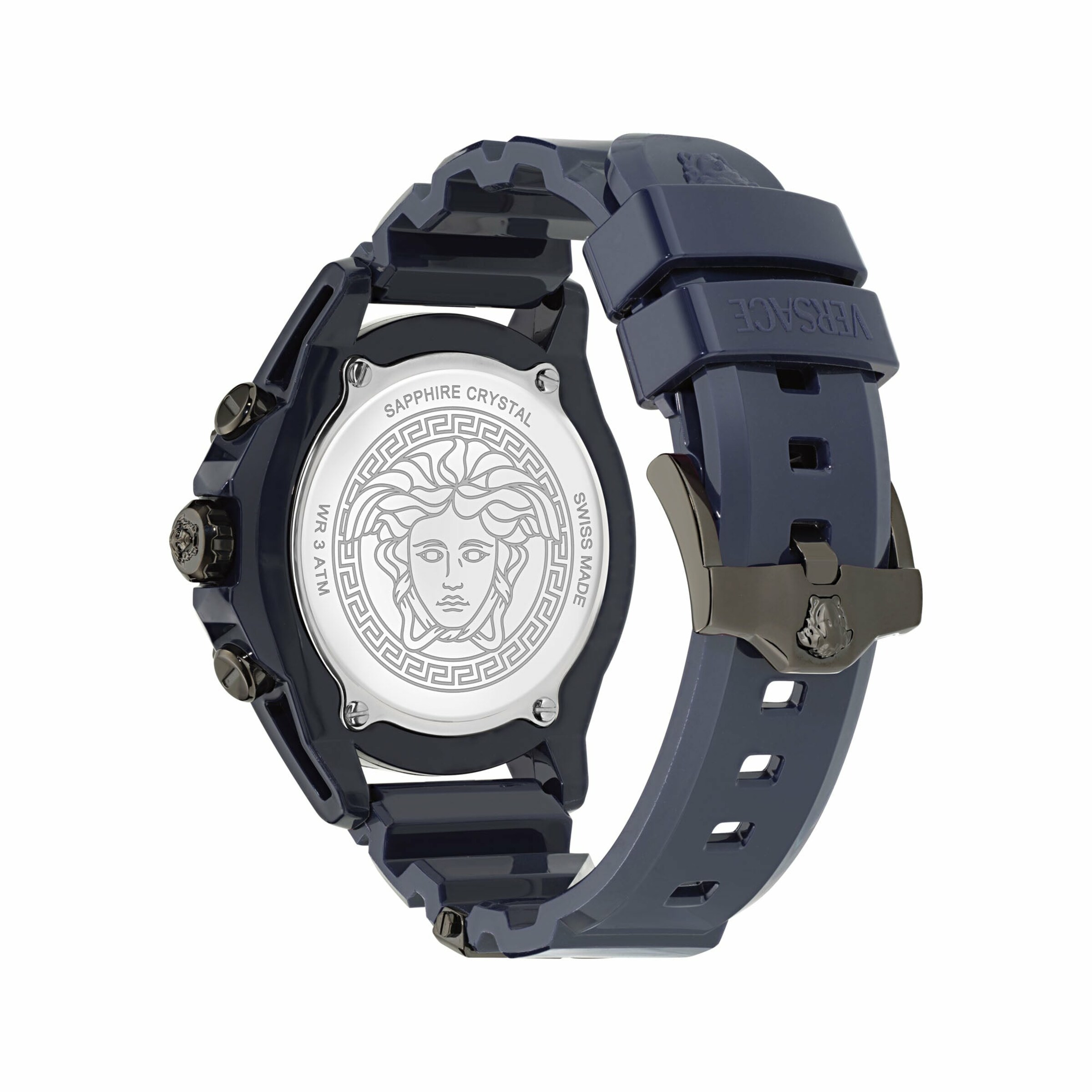 VERSACE Analoog horloge in Blauw