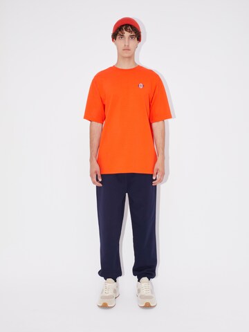 T-Shirt 'Jim' LeGer by Lena Gercke en orange