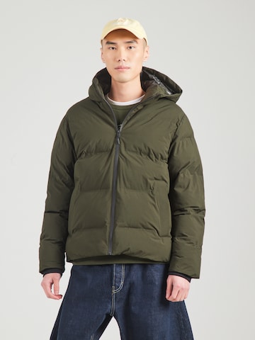 JACK & JONES - Casaco meia-estação 'JWHPLANET' em verde: frente