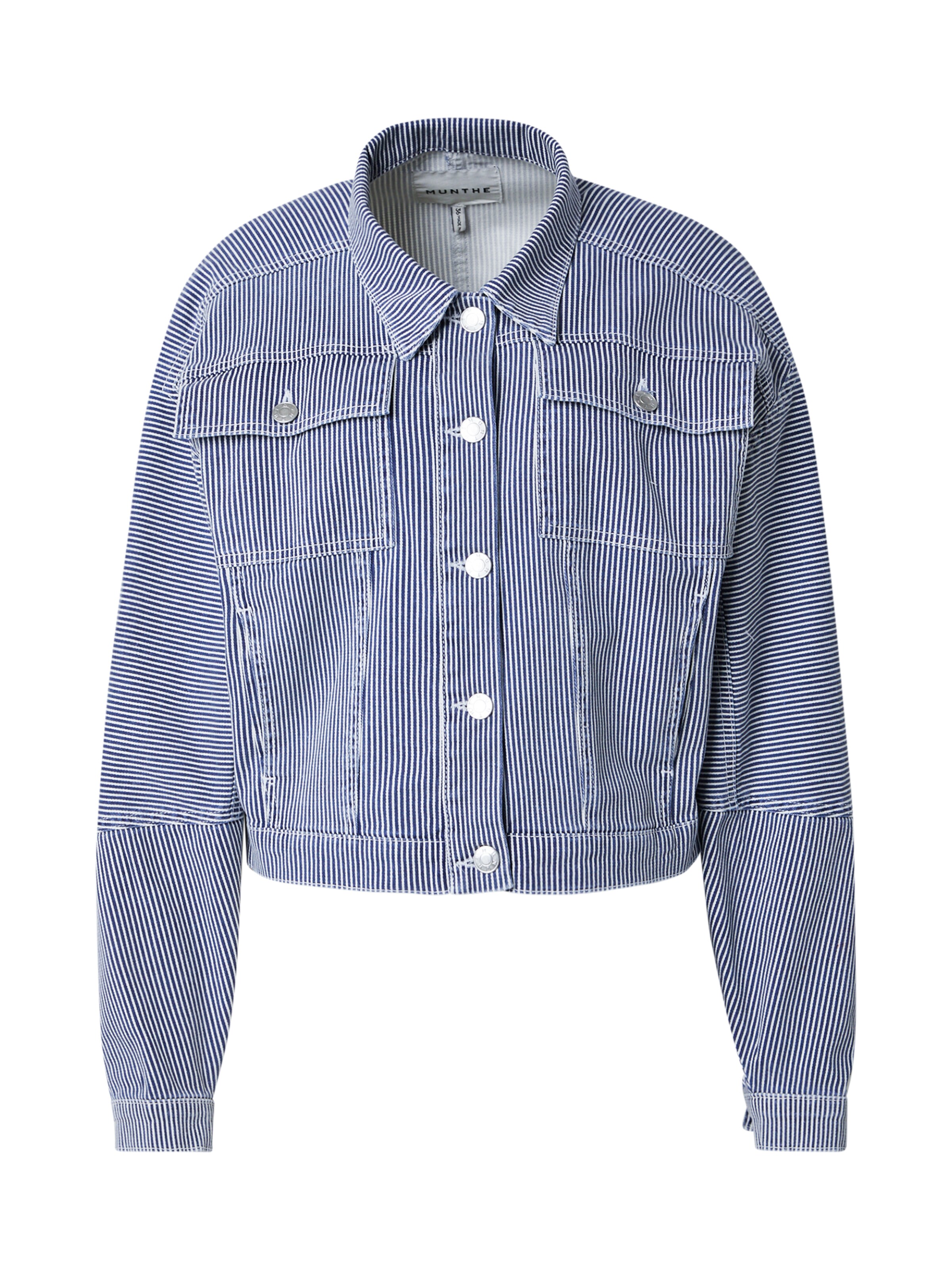 Munthe Overgangsjakke 'FAMKE' i blå: forside