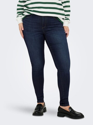 Skinny Jean 'CARThunder' ONLY Carmakoma en bleu : devant