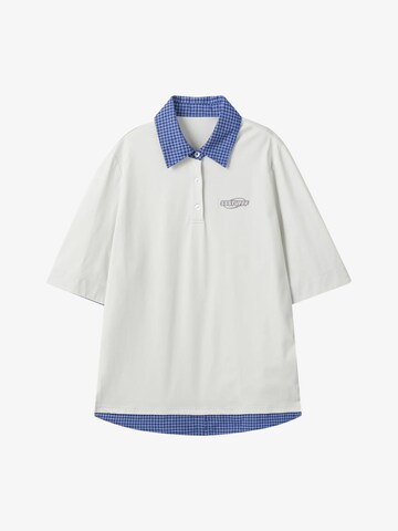 SSSTUFFF - Camisa em branco: frente