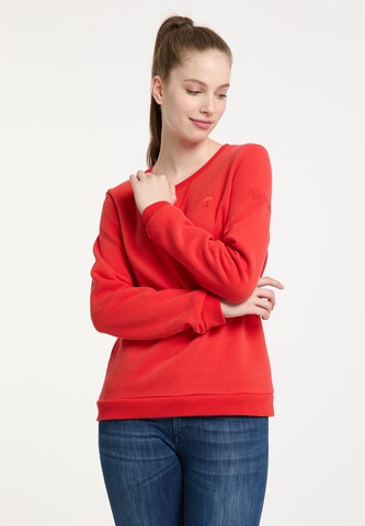 Schmuddelwedda Sweatshirt 'Yasanna' in Red: front