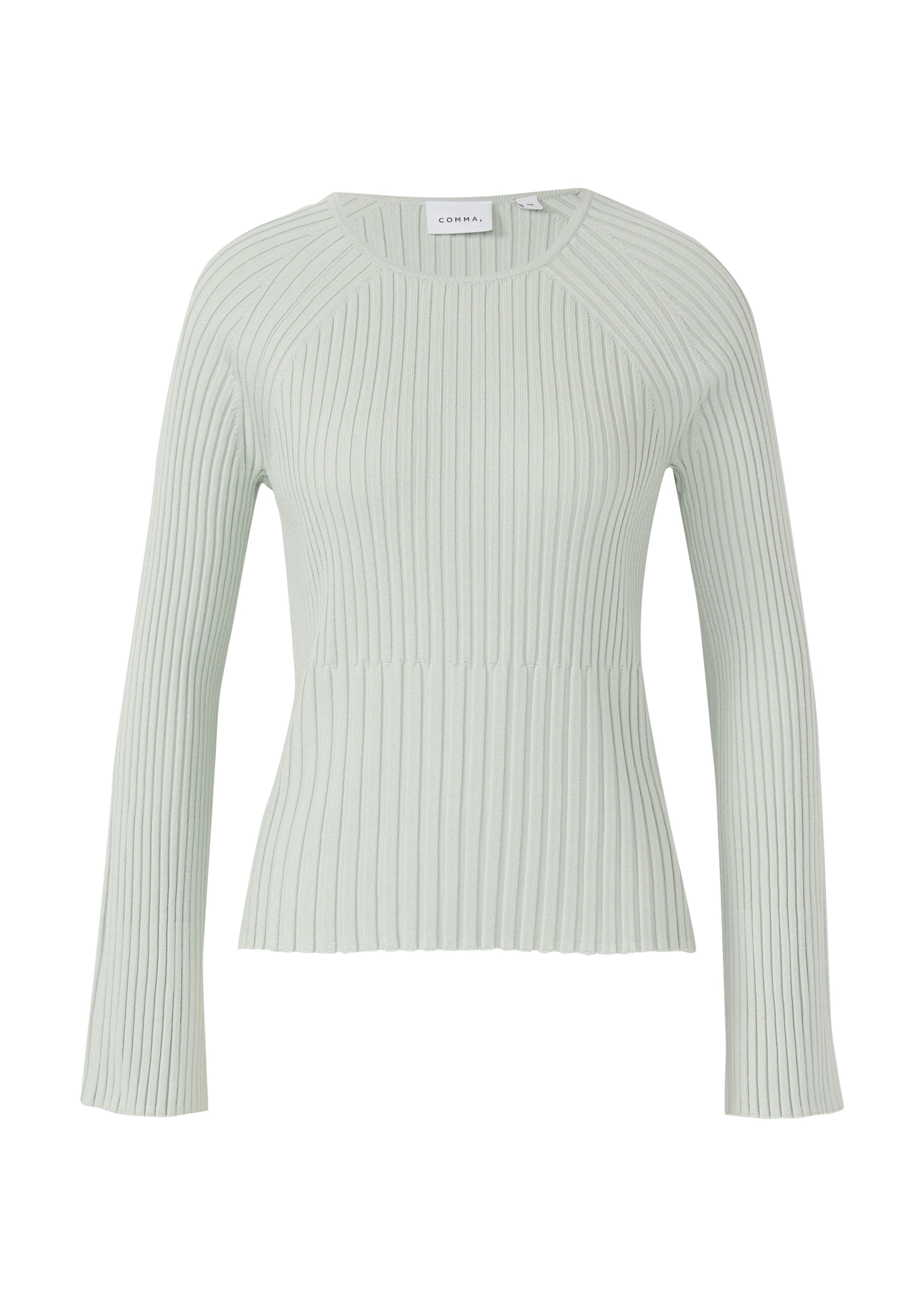 COMMA Sweater in Green: front