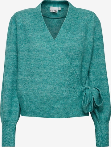 ICHI Sweater 'OLENE' in Green: front
