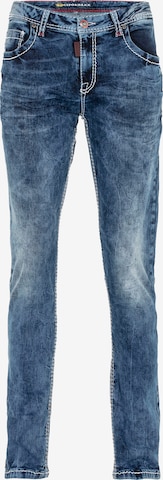 CIPO & BAXX Regular Jeans 'CD588' in Blauw: voorkant