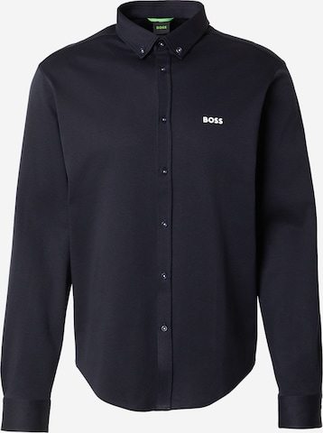 Regular fit Cămașă 'MOTION' de la BOSS Green pe albastru: față
