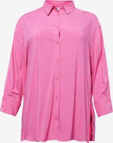 Z-One Blouse 'Margo' in Roze: voorkant