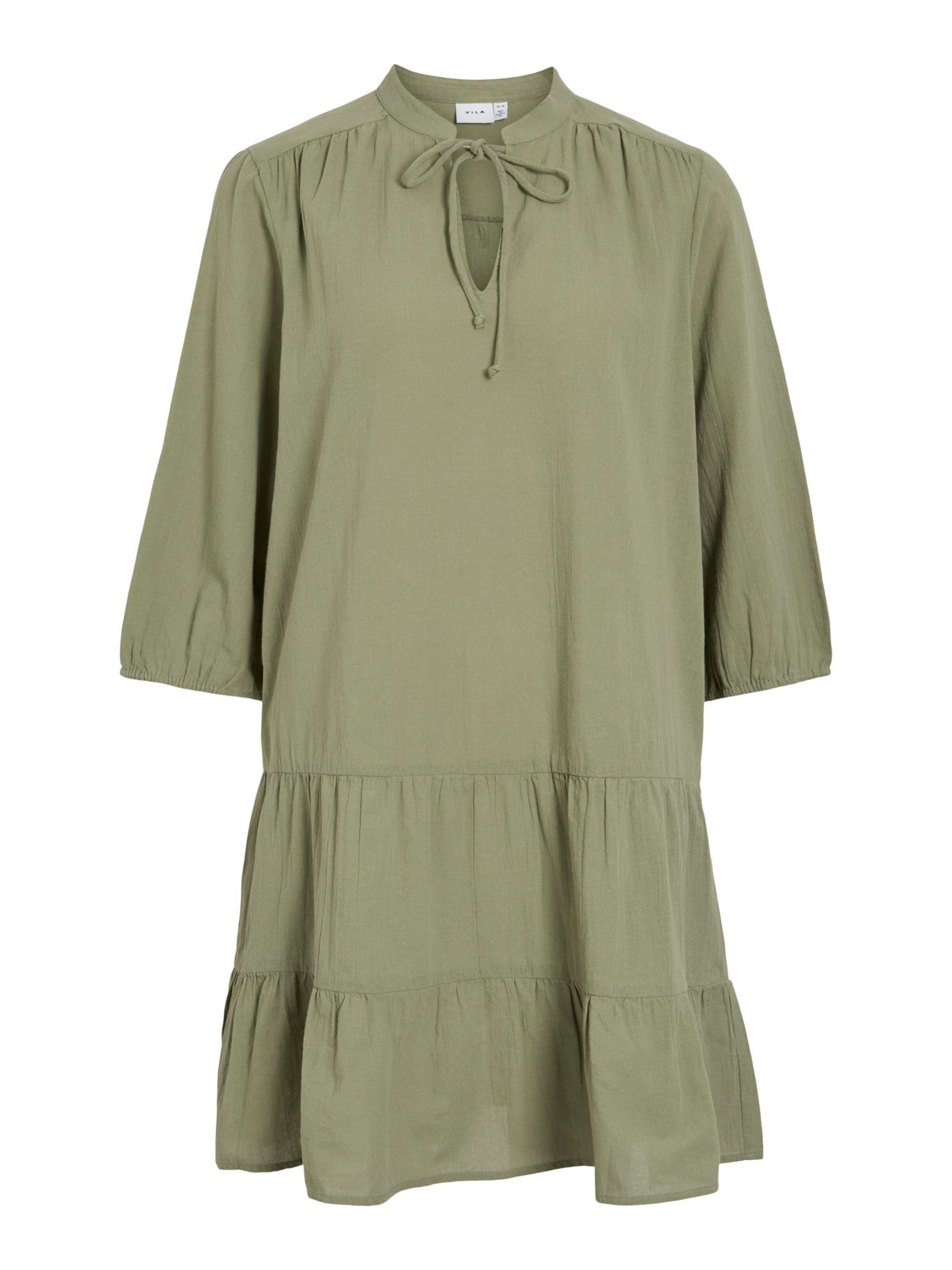 VILA Blusekjole 'VIPetra' i grøn: forside