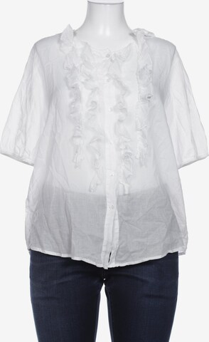 Funky Staff Blouse & Tunic in XXXL in White: front
