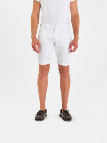Regular Pantalon Le Temps Des Cerises en blanc : devant
