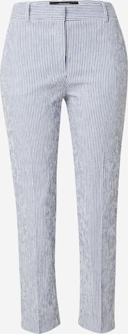 Weekend Max Mara Regular Pleated Pants 'STARLET' in Blue: front